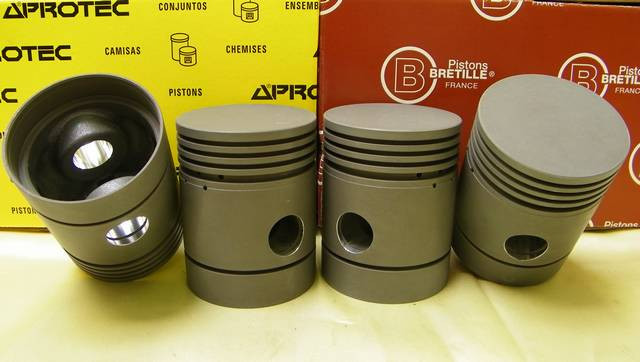 Piston x 4 Ø 77.00 mm - Citroen P34 P36 P39 - Rosalie 10 - 15 HP
